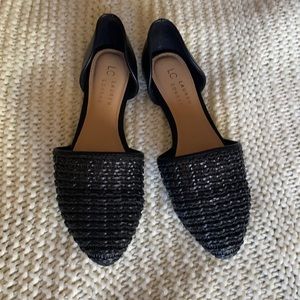Black D’Orsay Flats
